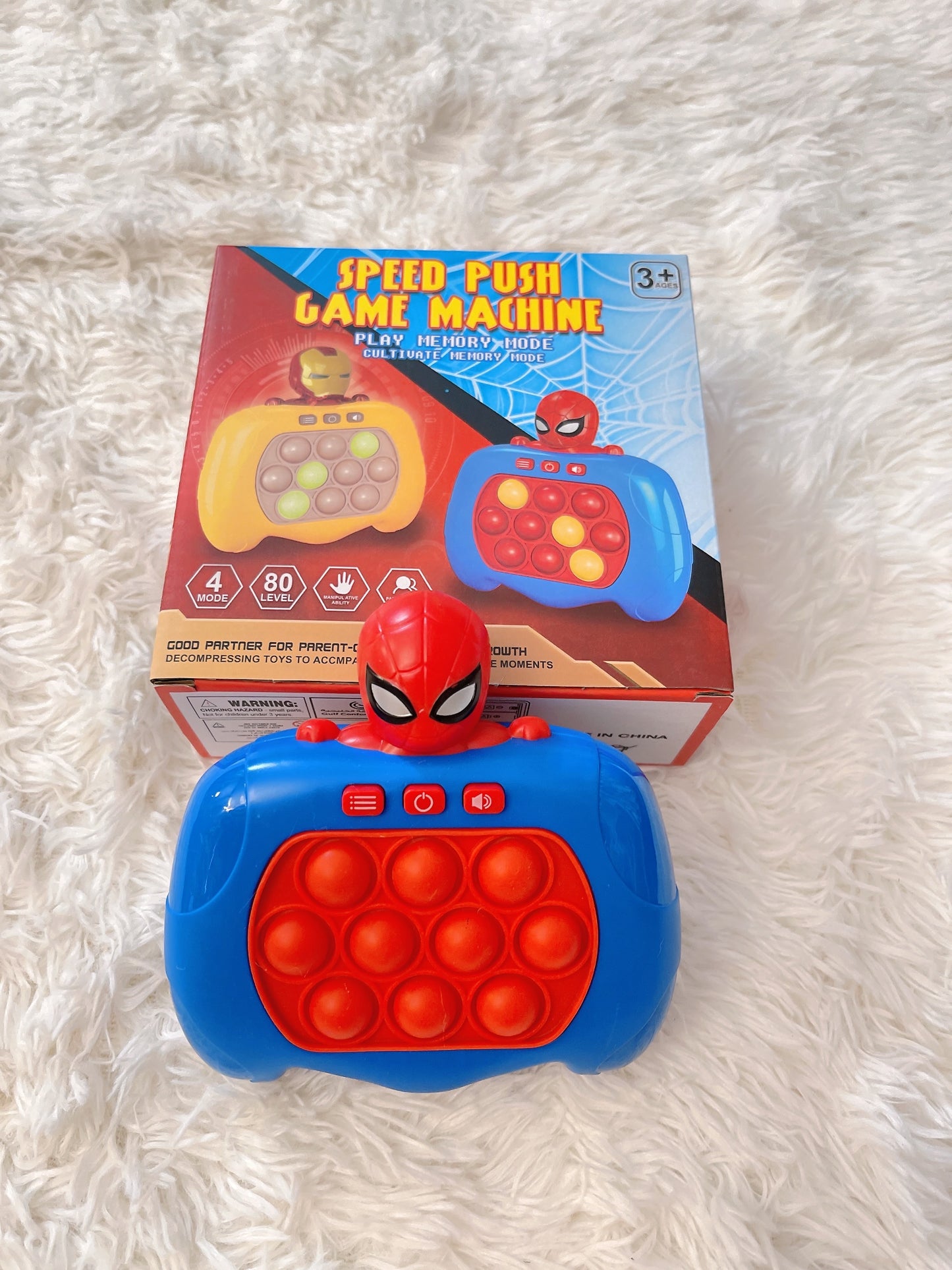 Superhero Quick Push Game