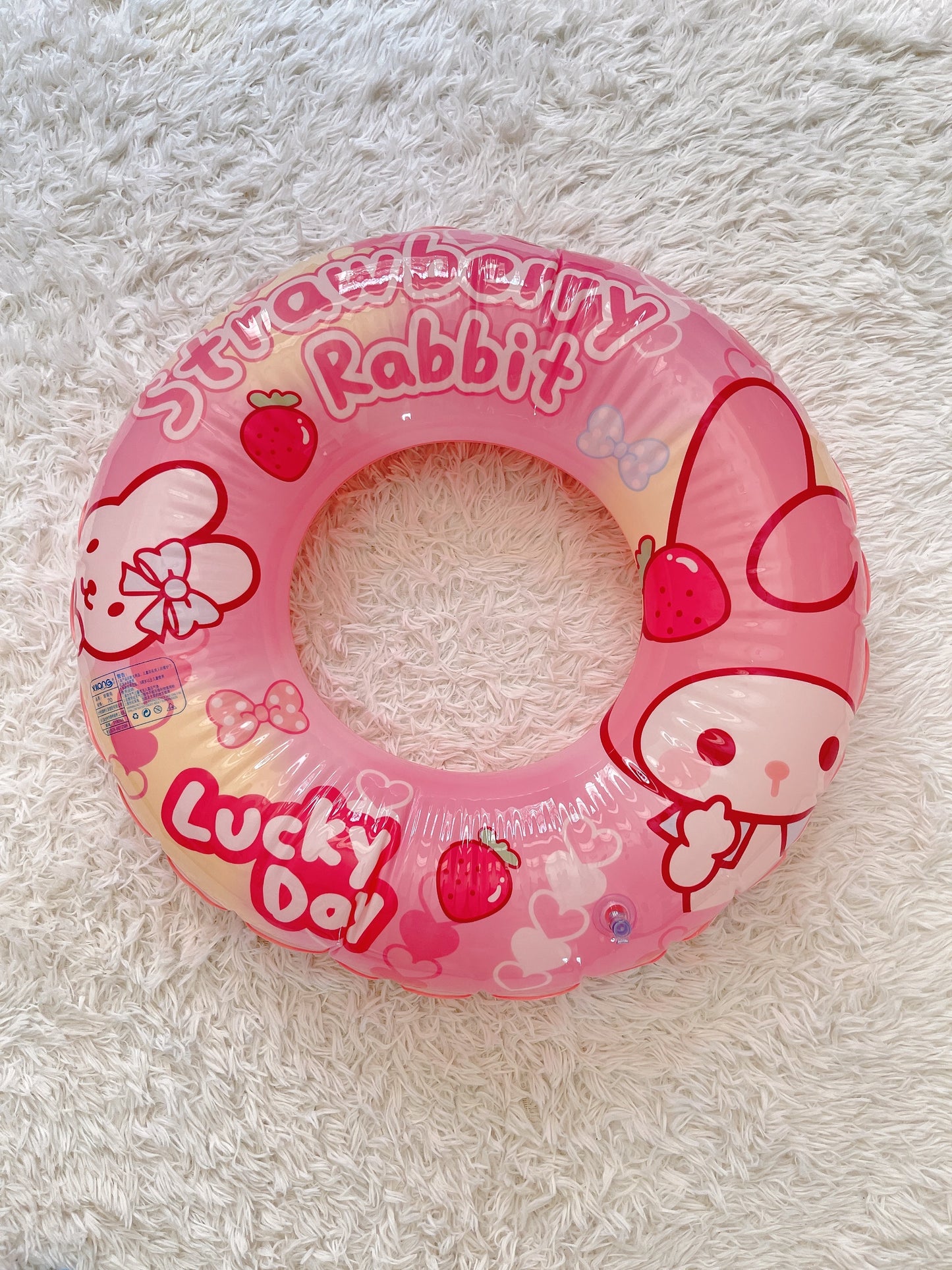 Cute Sanrio Float Swimming Ring Inflatable Swimming Ring for Kid Gift Idea For Kids Hello Kitty Kuromi MyMelody Pochacco