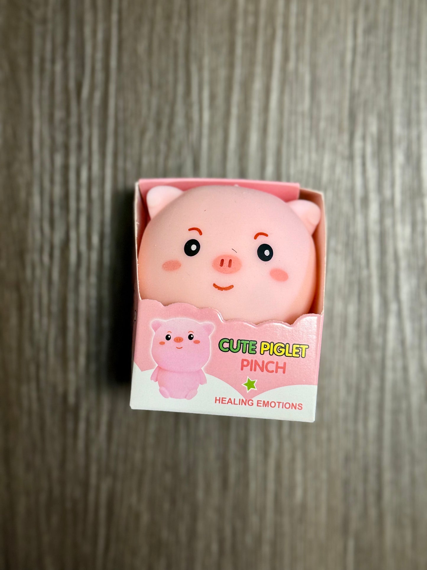 Cute Shiba Inu or Piglet Pinch Decompression Toy, Soft Squeeze, Stress Relief Fidget Toys
