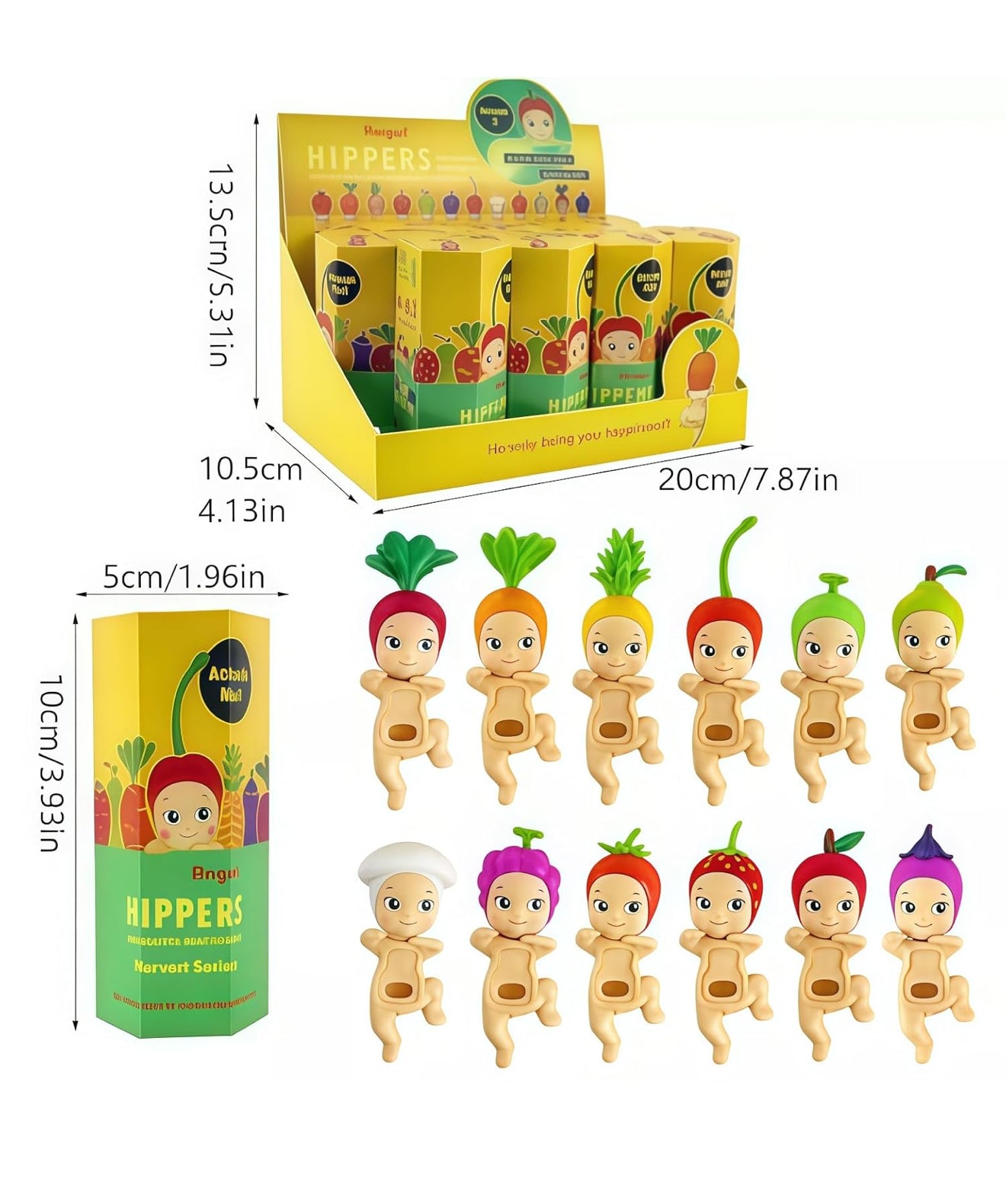 Sonny Angel HIPPERS - Harvest Series - Cute Phone, Monitor, Accessories Blind Box 1pcs (Randomly)