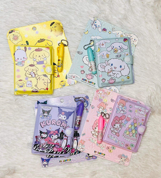 Cute Kawaii Mini Sanrio Characters Notebooks Notepads Stattionery Back To School Gift Idea For Kids