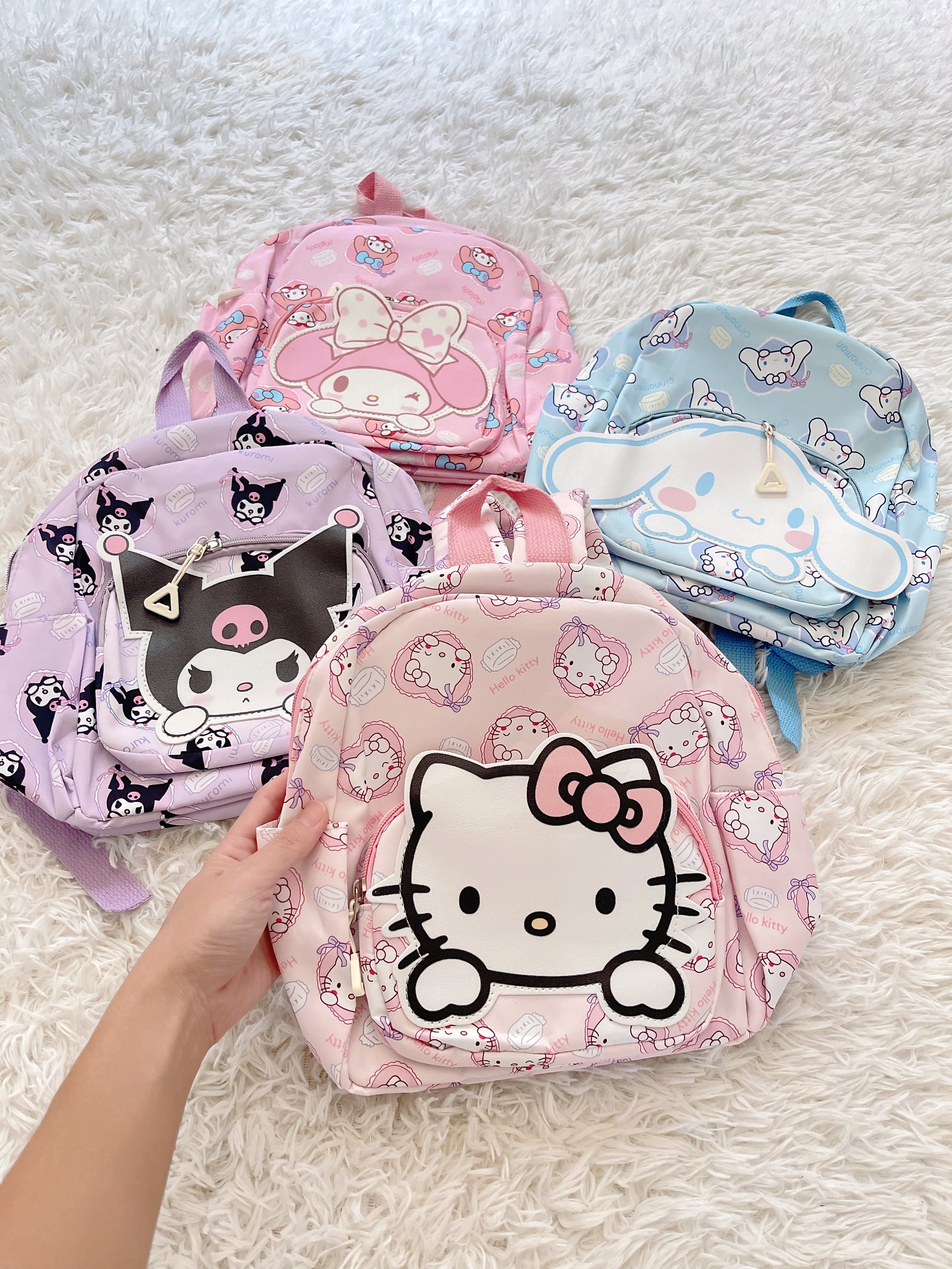 Kawaii Sanrio Characters Backpack for Kids Back To School Gift Idea Fo – HEBE A2Z