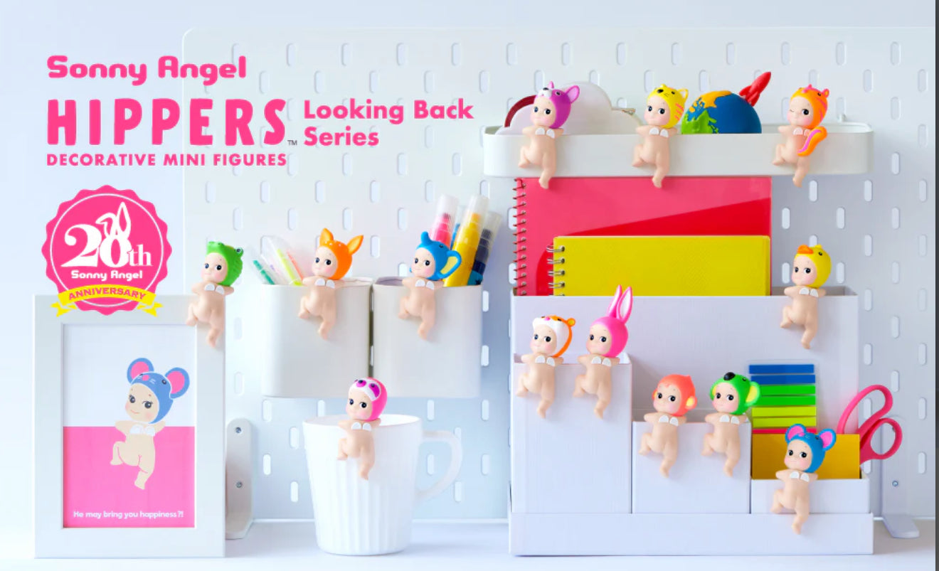 Sonny Angel Hippers 20th Anniversary - Looking Back Series - Mini Figure Blind Box 1PCS (Randomly)