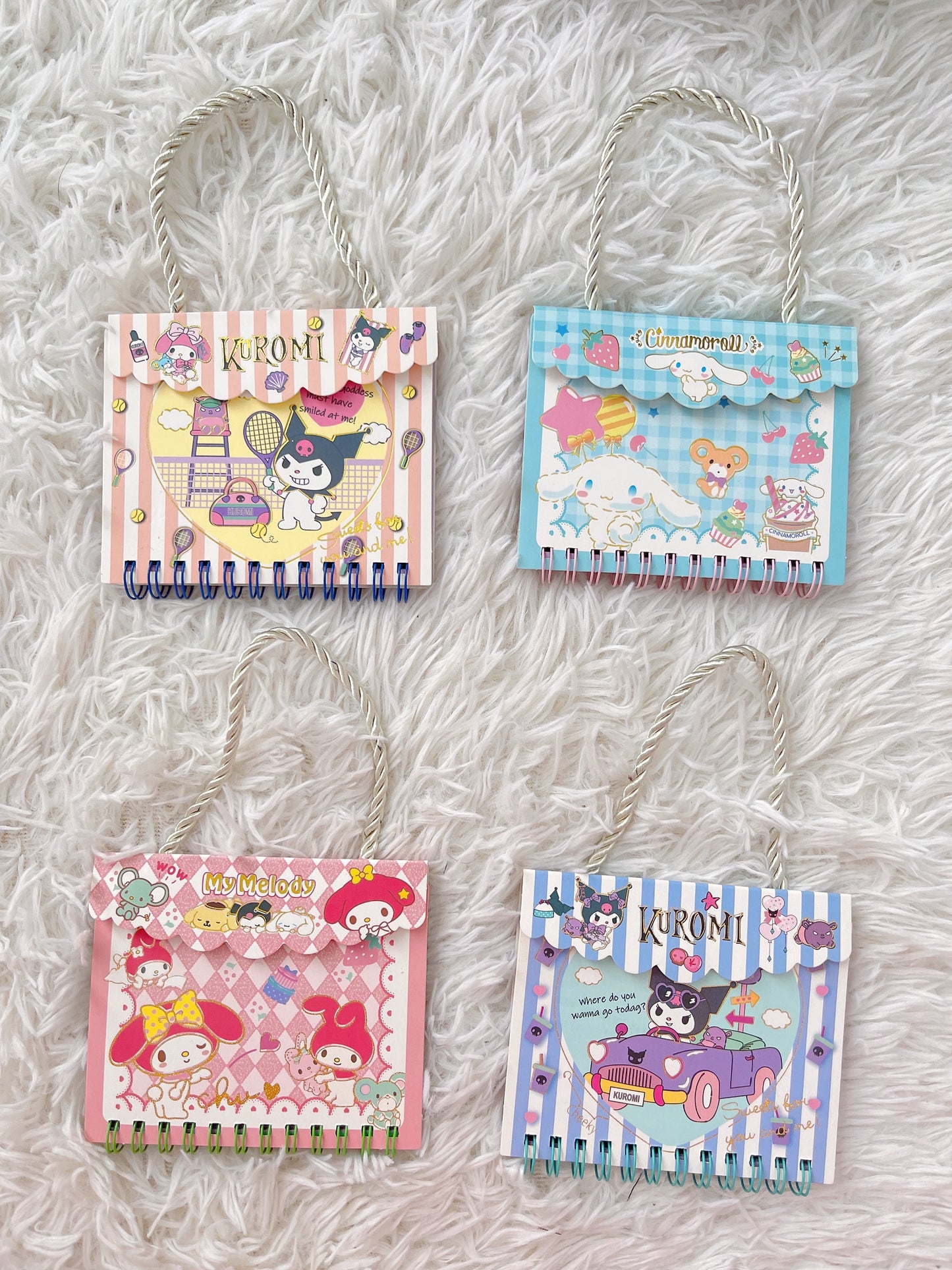 Cute Kawaii Mini Sanrio Characters Notebooks Back To School Gift Idea For Kids