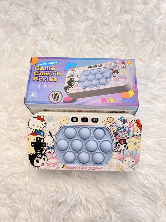 Cute Cartoon Sanrio Characters Quick Push Game