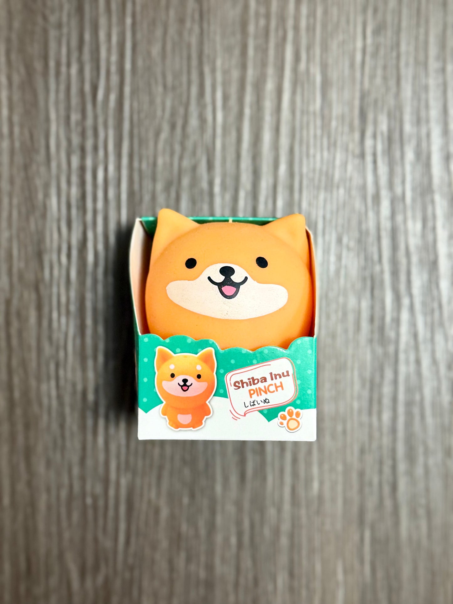 Cute Shiba Inu or Piglet Pinch Decompression Toy, Soft Squeeze, Stress Relief Fidget Toys