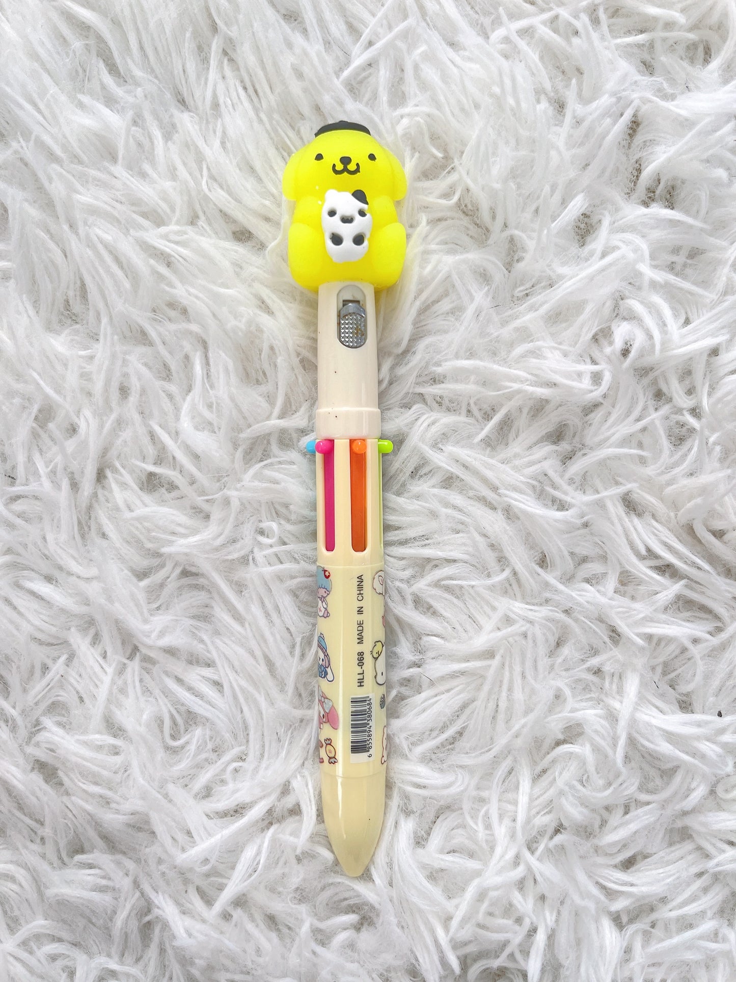 Cute/Kawaii Sanrio Characters 6 Color Light Pen, School Supply, Gift, Kuromi, Cinnamoroll, Pompompurin, My Melody, Kiki(Little Twin Star)