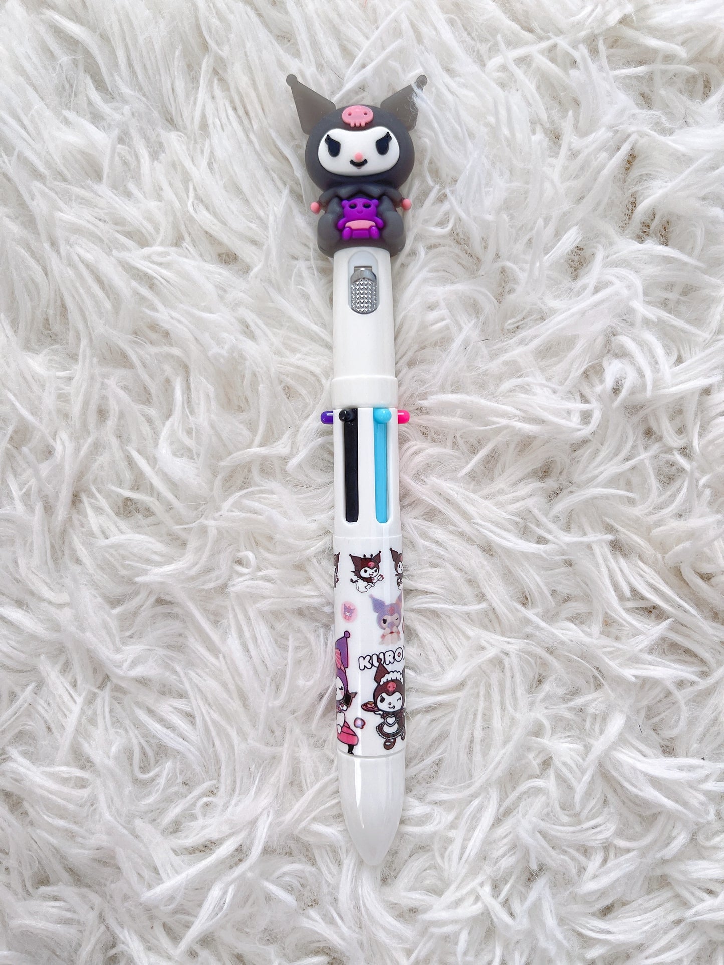 Cute/Kawaii Sanrio Characters 6 Color Light Pen, School Supply, Gift, Kuromi, Cinnamoroll, Pompompurin, My Melody, Kiki(Little Twin Star)