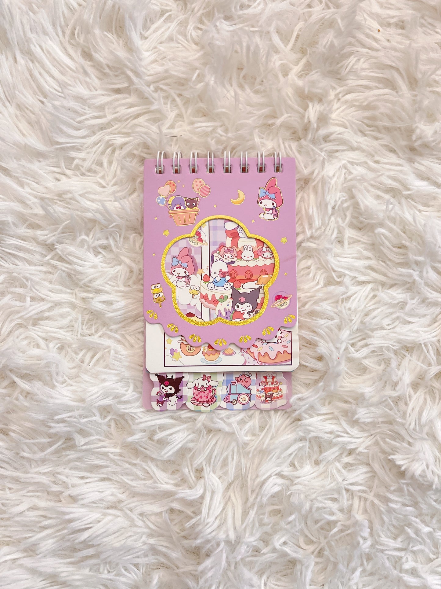 Cute Kawaii Mini Sanrio Characters Notebooks Notepad Back To School, Gift For Kids, Gift For Girls