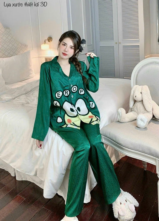 Green Keroppi Long Sleeve