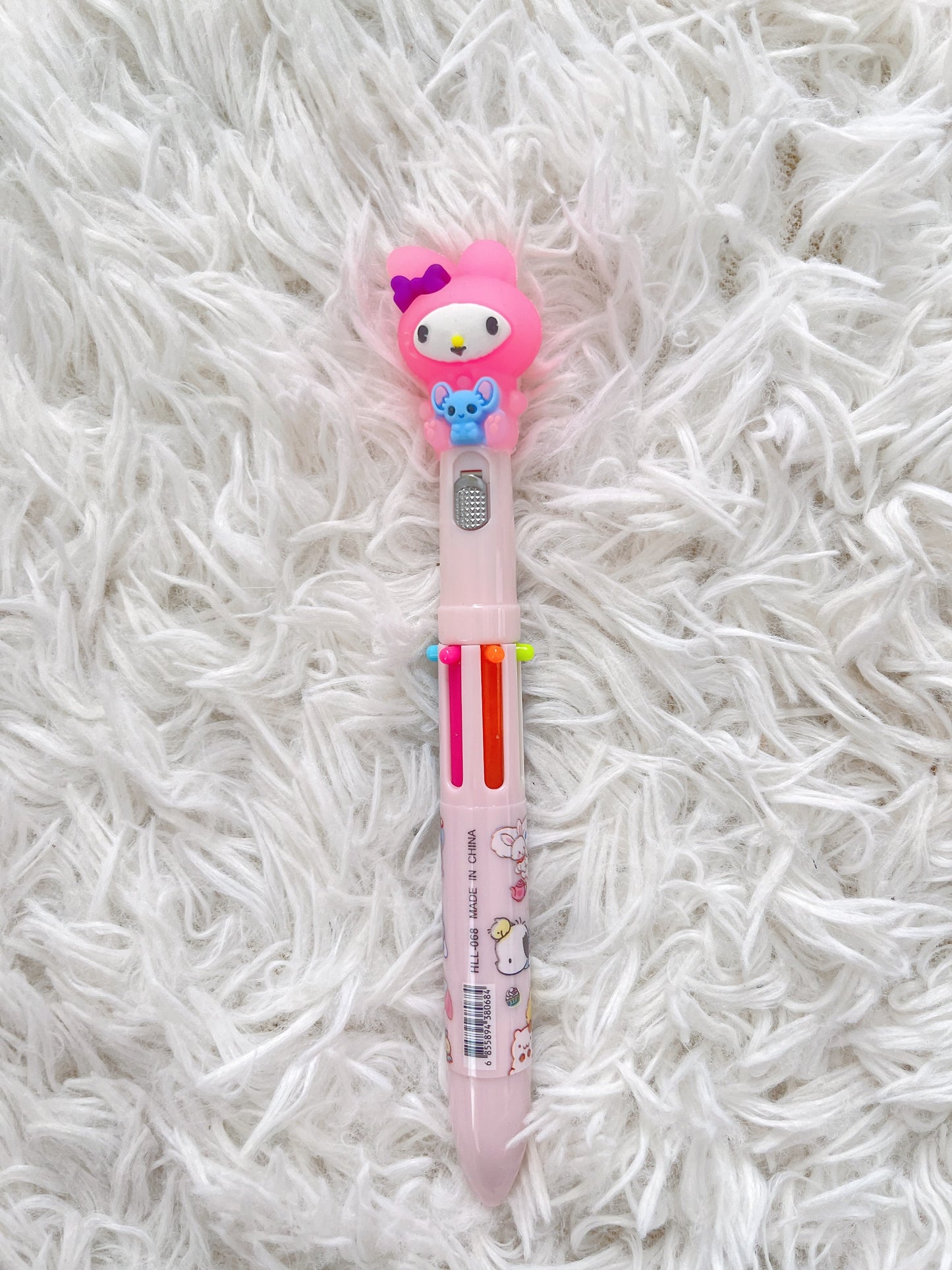 Cute/Kawaii Sanrio Characters 6 Color Light Pen, School Supply, Gift, Kuromi, Cinnamoroll, Pompompurin, My Melody, Kiki(Little Twin Star)