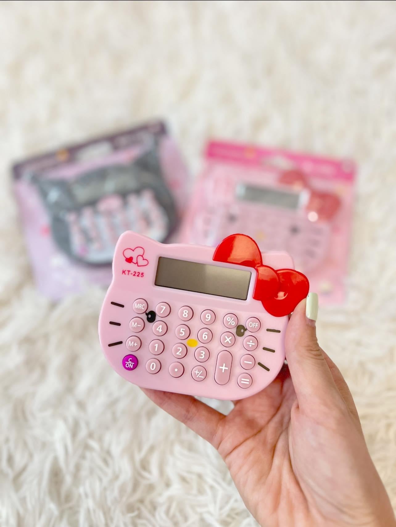 Cute 8-Digits Sanrio Character Calculator, Hello Kitty, Kuromi, Back to School, Gift for Kid, School Supply, Office Supply