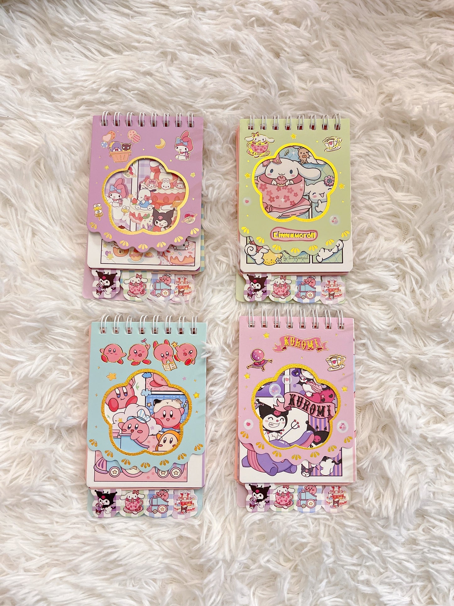 Cute Kawaii Mini Sanrio Characters Notebooks Notepad Back To School, Gift For Kids, Gift For Girls