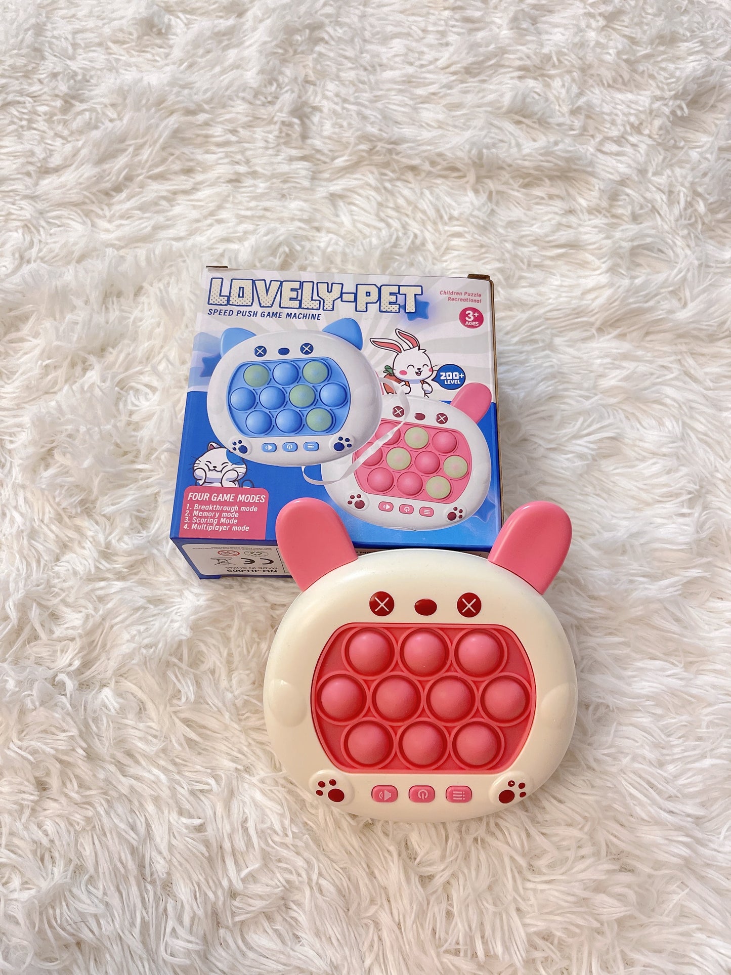 Lovely-Pet Speed Push Game Machine