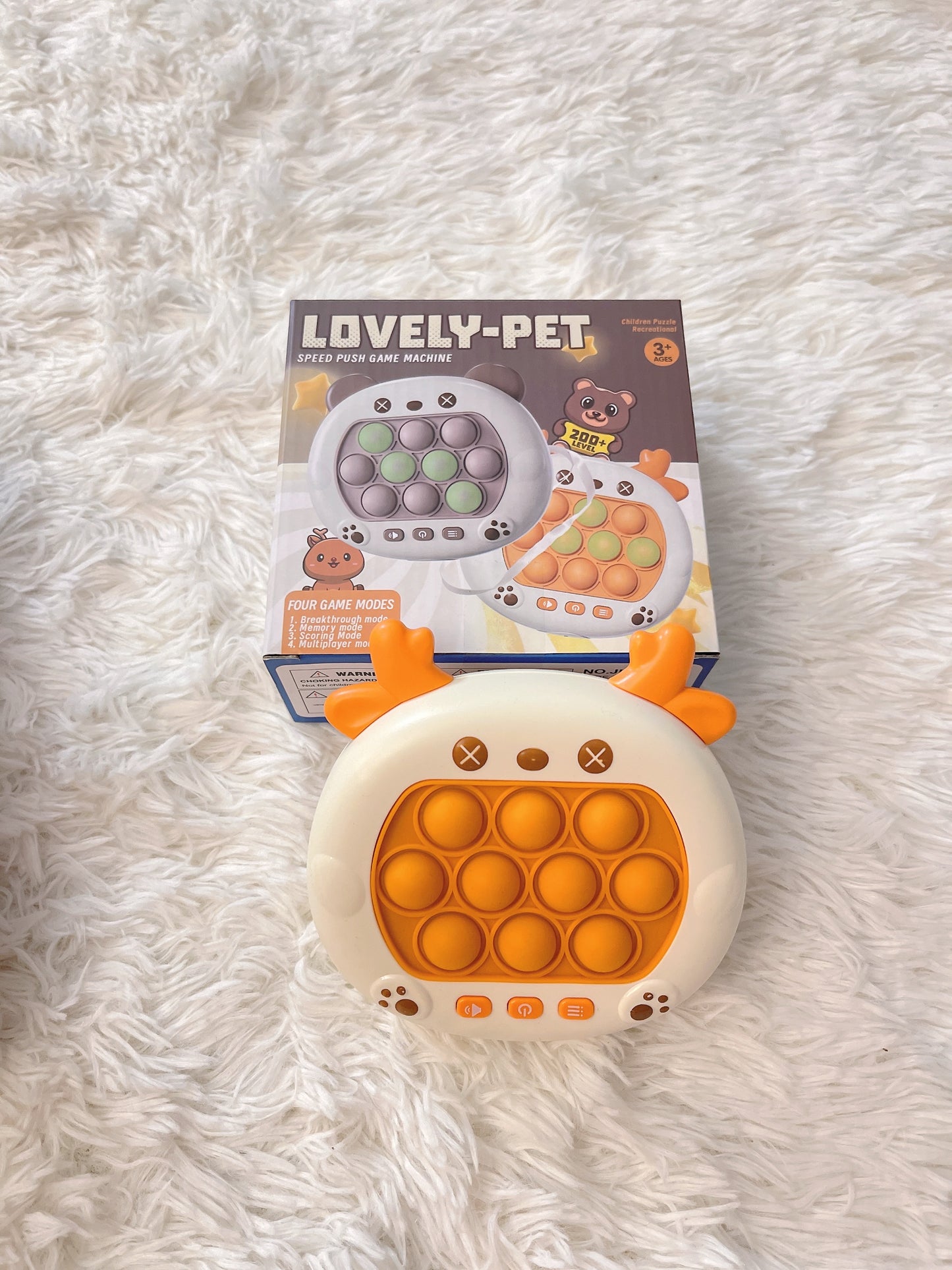 Lovely-Pet Speed Push Game Machine