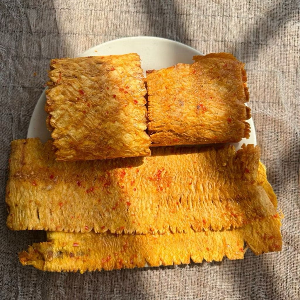 Vietnamese Flavored Dried Squid Sheets 300gram | Mực Cán Tẩm Vị Ăn Vặt